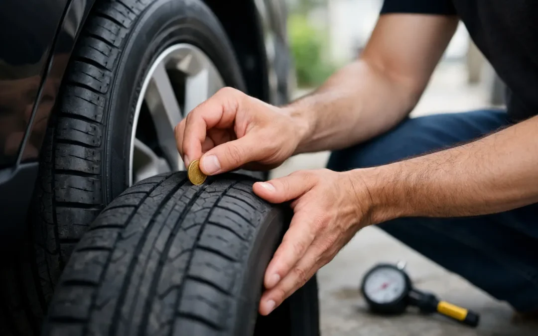 Cum verifici uzura anvelopelor acasă corect